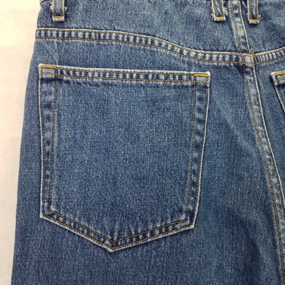G. Label Goop Jeans Women's 29 Blue Hi-Rise Wide Leg Med Wash Denim USA - Picture 10 of 16